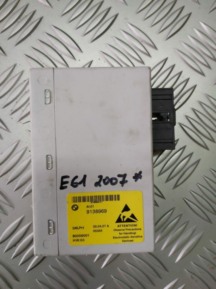 Elektroniskais modulis priekš BMW 525D E61 2007 TOURING BLACK