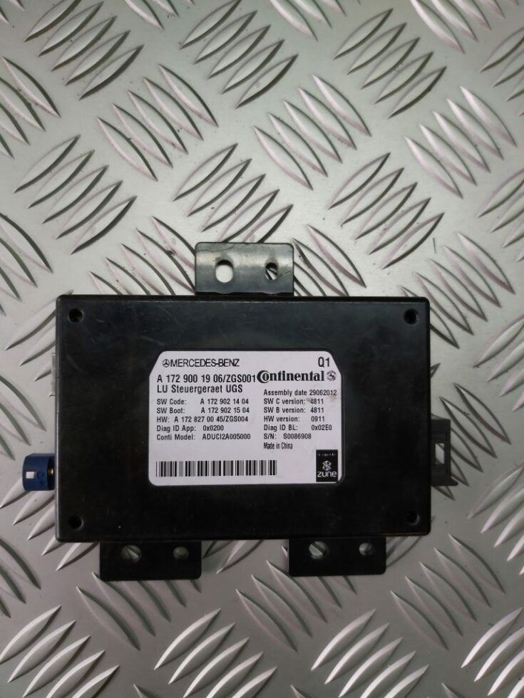 Tālruņa vadības bloks priekš MERCEDES BENZ E250 W212 2014
