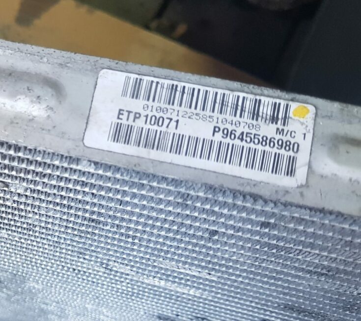 Dzesēšanas radiators priekš PEUGEOT 407 2004