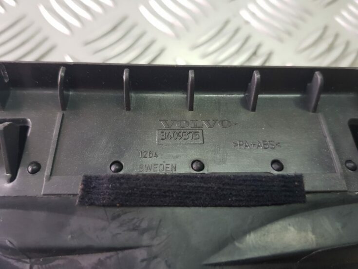 Mērinstrumentu paneļa gaisa vads, pa labi priekš VOLVO V70 2003 GREY