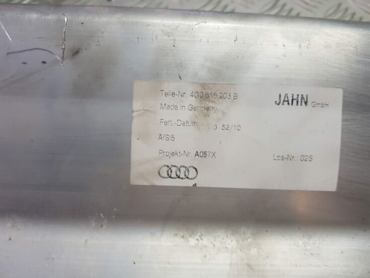 Gaisa filtra rezonators priekš AUDI A7 2011 SPORTBACK