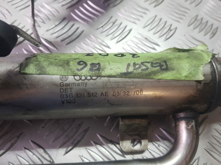 EGR vārsta dzesētājs priekš VW PASSAT 2007 UNIVERSAL SILVER