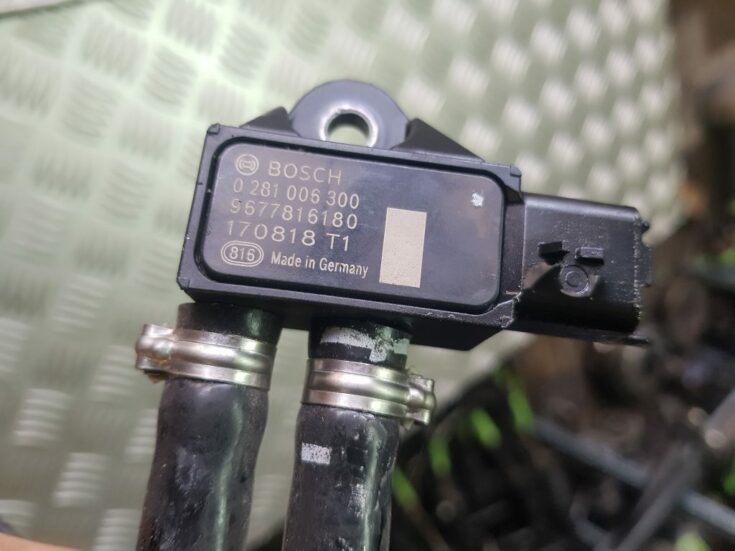Izplūdes gāzu spiediena sensors priekš PEUGEOT 407 2004