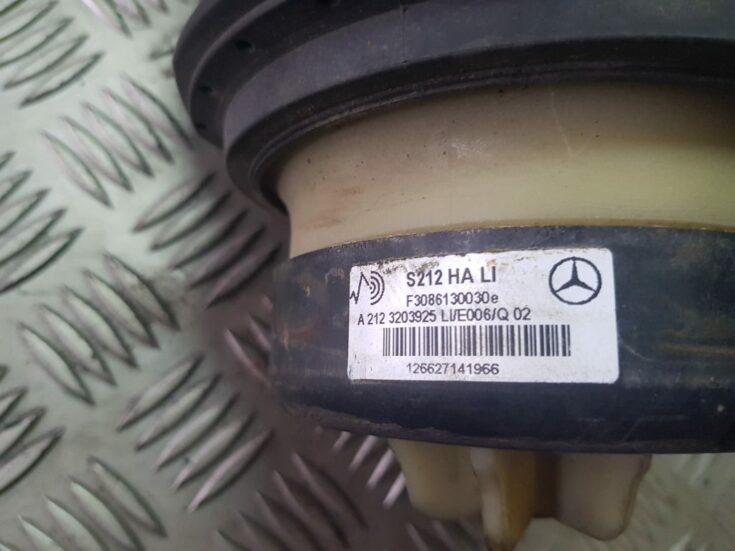 Pneimo piekares spilvens aizmugurē priekš MERCEDES BENZ E250 W212 2014