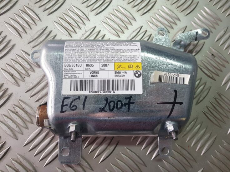 Priekšējo durvju drošības spilvens priekš BMW 525D E61 2007 TOURING BLACK