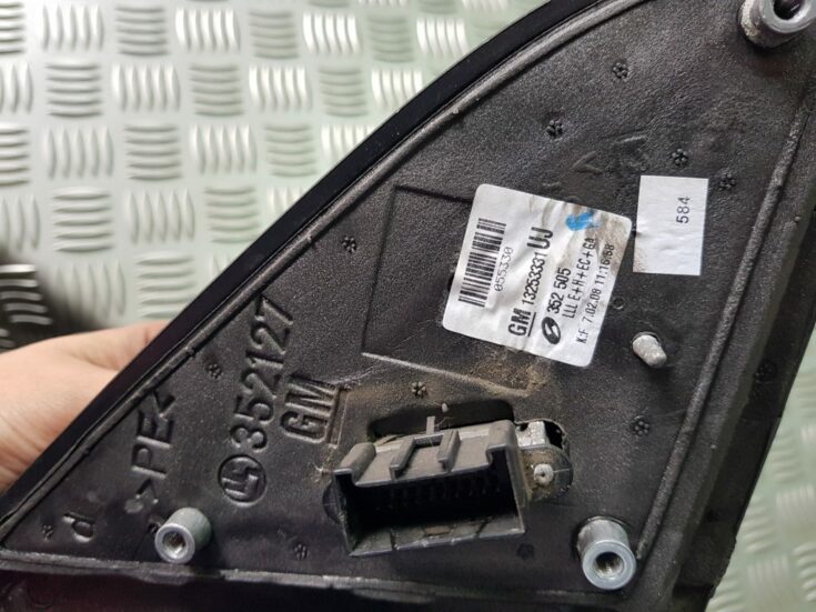Ārējais spogulis, pa kreisi priekš OPEL VECTRA C 2008