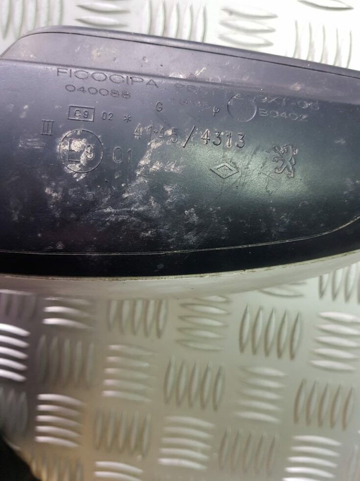 Ārējais spogulis, pa labi priekš PEUGEOT 307 2007