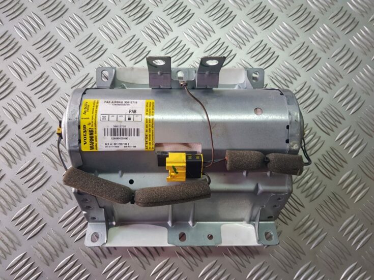 Mērinstrumentu paneļa drošības spilvens priekš VOLVO S40 2004 Grey