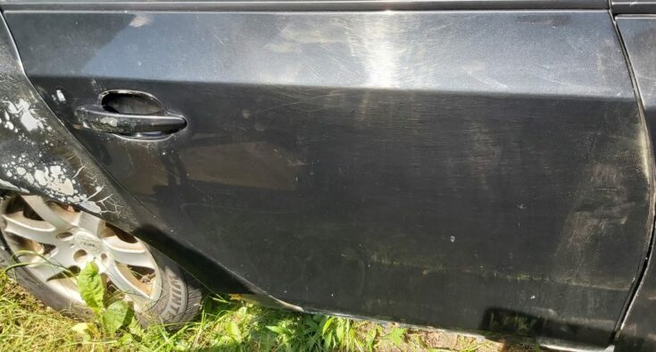 Aizmugurējās labās durvis priekš BMW 525 E60 2006 BLACK
