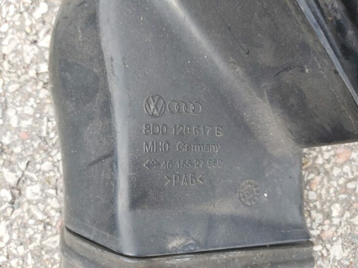 Gaisa filtra korpusa caurule priekš AUDI A4 1996