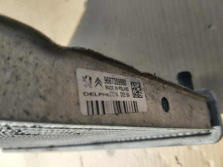 Dzesēšanas radiators priekš PEUGEOT 508 2012