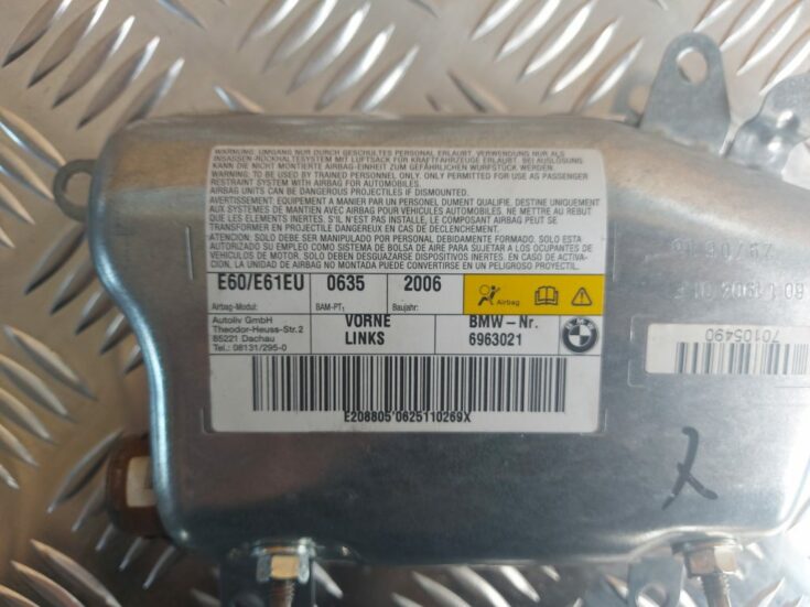 Priekšējo durvju drošības spilvens priekš BMW 525 E60 2006 OLIVE