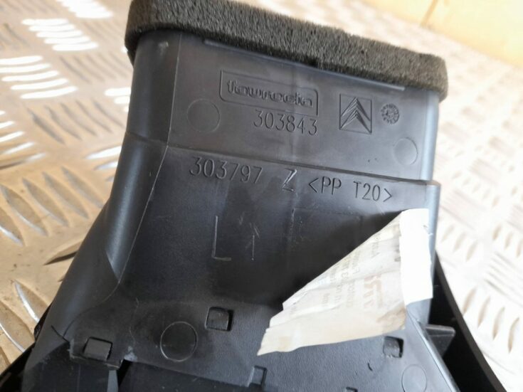 Mērinstrumentu paneļa gaisa vads, pa kreisi priekš CITROEN PICASSO 2007