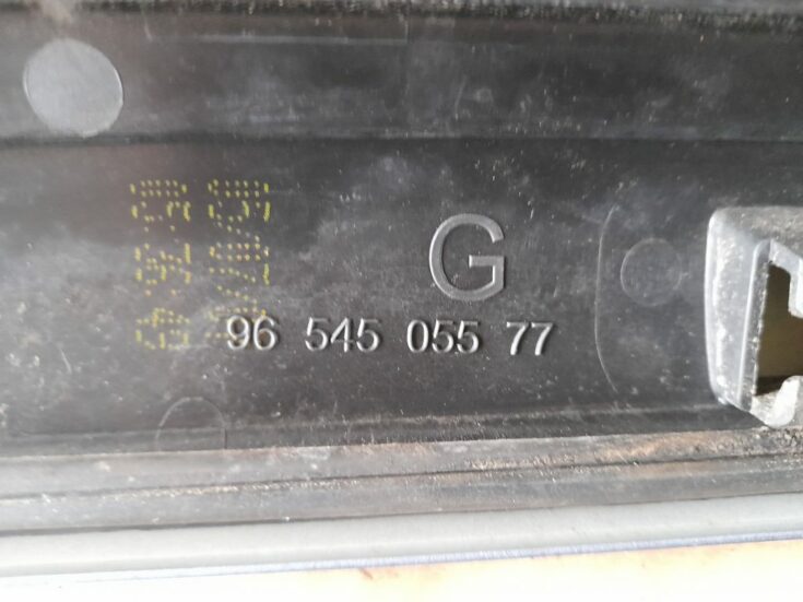 Vējstikla moldings priekš CITROEN PICASSO 2007