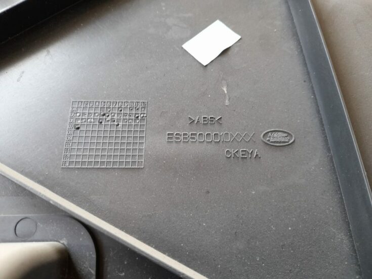 Bagāžnieka vāka liela apdare priekš RANGE ROVER SPORT 2007