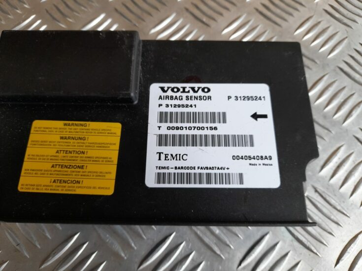 Drošības spilvena vadības bloks priekš VOLVO XC60 2009