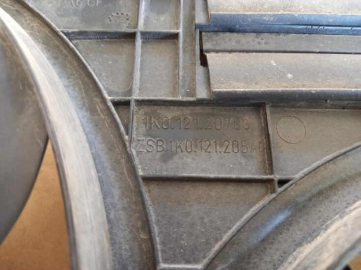 Dzesēšanas radiatora ventilators priekš VW PASSAT CC 2009