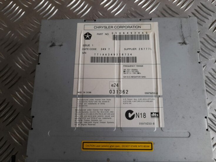 CD/DVD/Navigācijas bloks priekš DODGE JOURNEY 2008