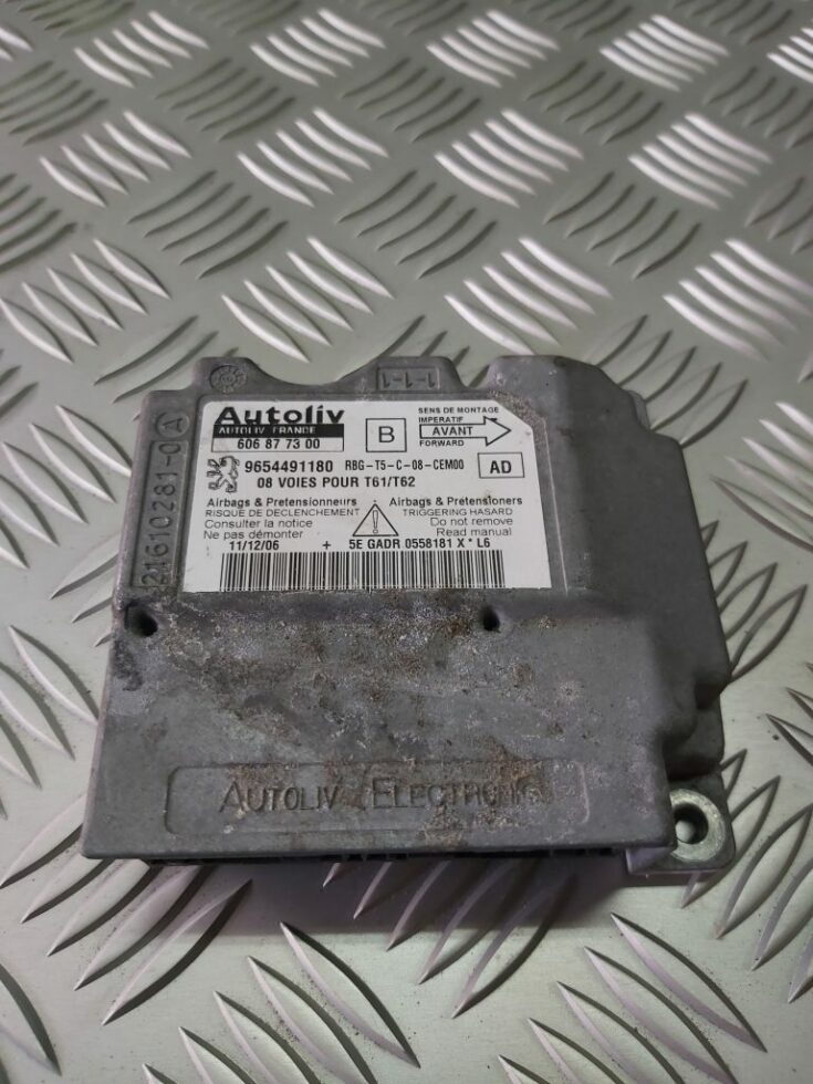Drošības spilvena vadības bloks priekš PEUGEOT 307 2007