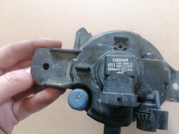 Miglas lukturis priekšā pa kreisi priekš RENAULT MASTER 2010- 89210439