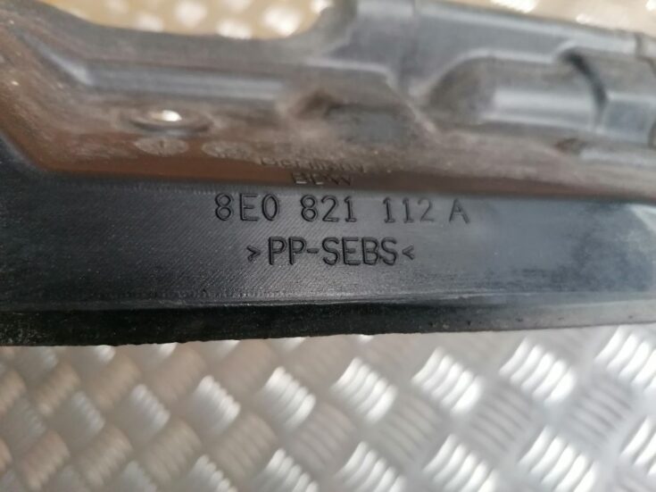 Priekšējā spārna un bufera stiprinājums priekš AUDI A4 2007