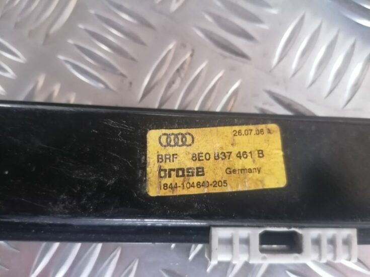 Stikla pacelšanas mehānisms priekšējais kreisais priekš AUDI A4 2007