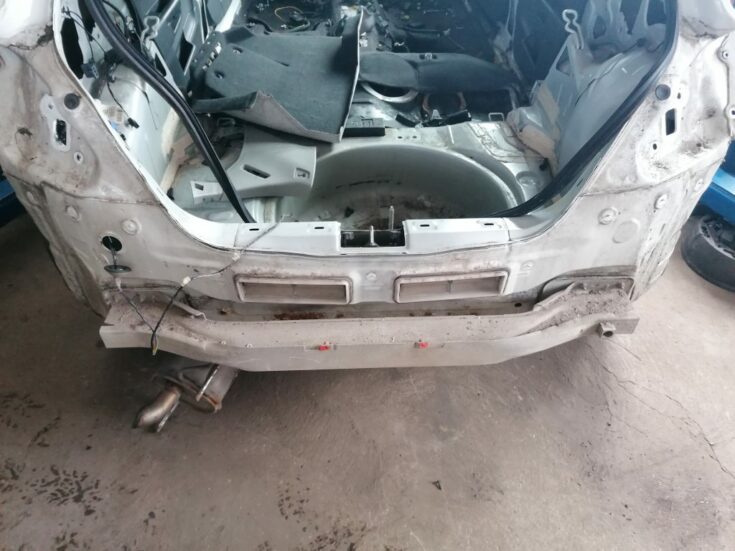 Aizmugurējā bufera pastiprinātājs priekš OPEL ASTRA H 2006