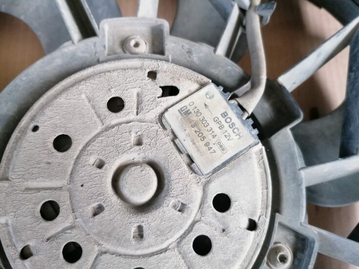 Dzesēšanas radiatora ventilators priekš OPEL ASTRA H 2006