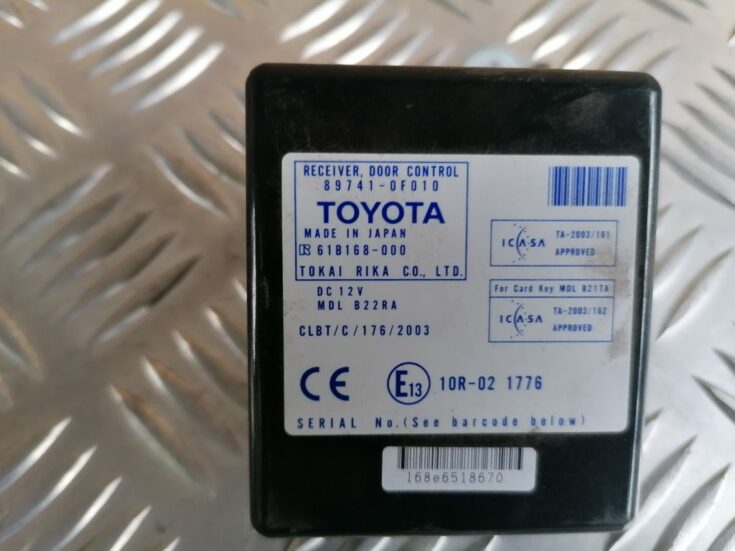 Centrālas atslēgas vadības bloks priekš TOYOTA COROLLA VERSO 2005