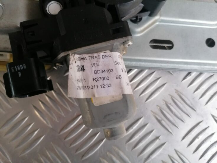 Stikla pacelšanas mehānisms aizmugurējais labais priekš FORD C-MAX 2011