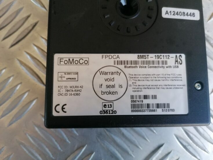 Bluetooth vadības bloks priekš FORD C-MAX 2011
