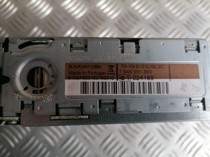 CD/DVD/Navigācijas bloks priekš CITROEN C4 2006