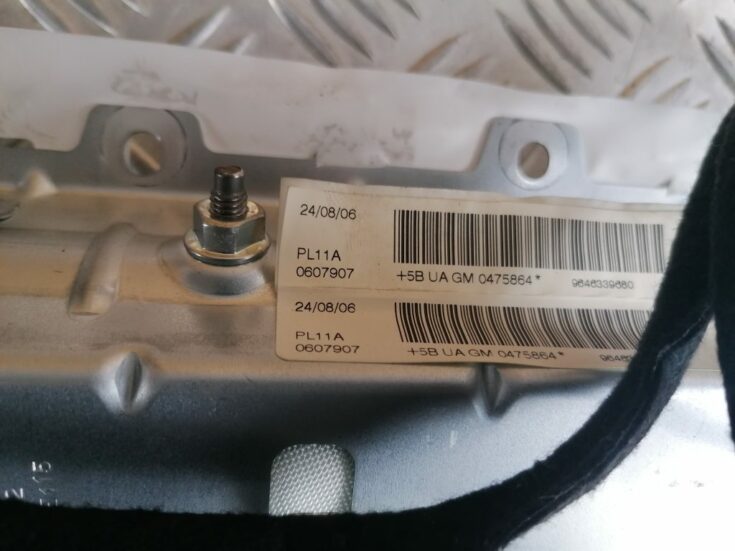 Mērinstrumentu paneļa drošības spilvens priekš CITROEN C4 2006