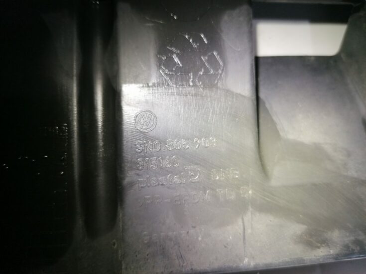 Bufera spoileris priekš VW Tiguan 2007-2016 5N0805903