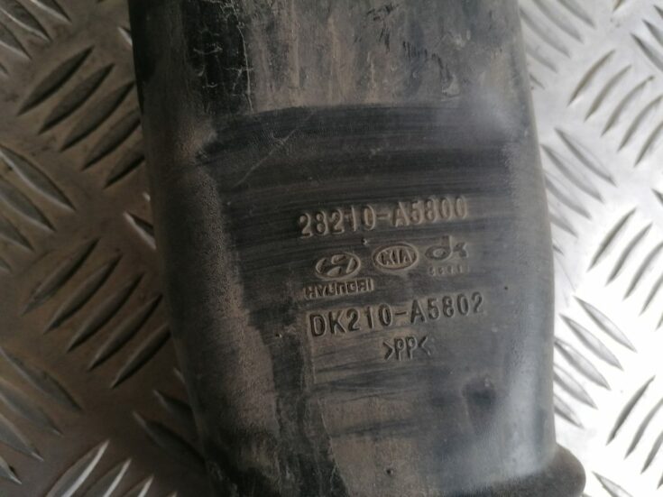 Gaisa filtra korpusa caurule priekš HYUNDAI I30 2012