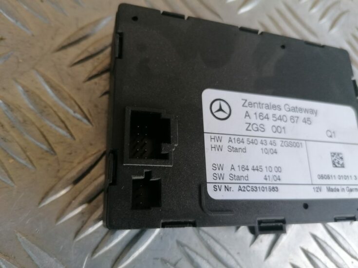 GATEWAY vadības bloks priekš MERCEDES BENZ ML320 2005 BLACK