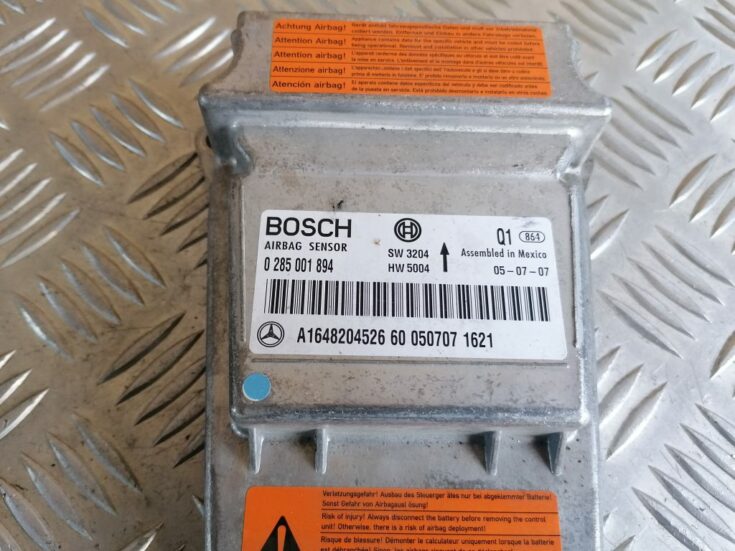Drošības spilvena vadības bloks priekš MERCEDES BENZ ML320 2005 BLACK
