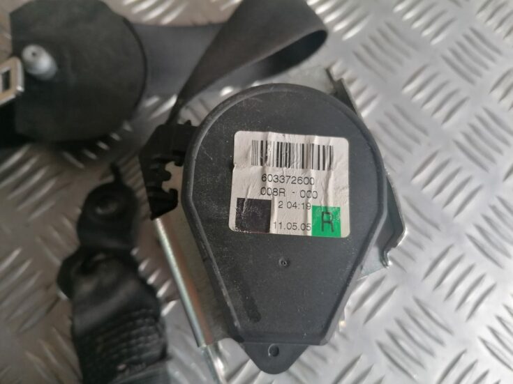 Priekšējā labā drošības josta priekš MERCEDES BENZ ML320 2005 BLACK