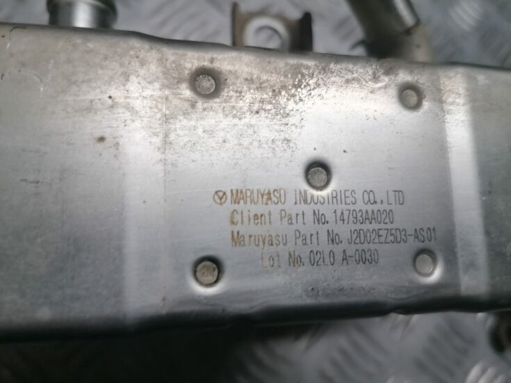 EGR vārsta dzesētājs priekš SUBARU LEGACY 2011