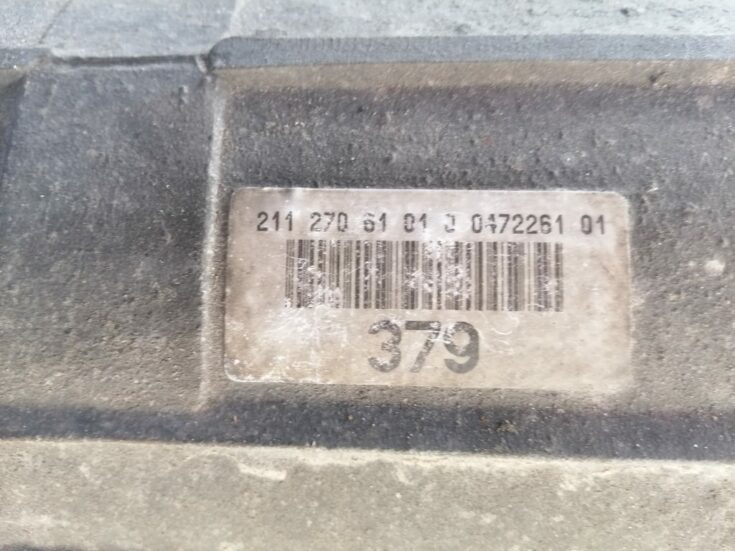 Automātiskā pārnesumkārba priekš MERCEDES BENZ CLS 320 2005