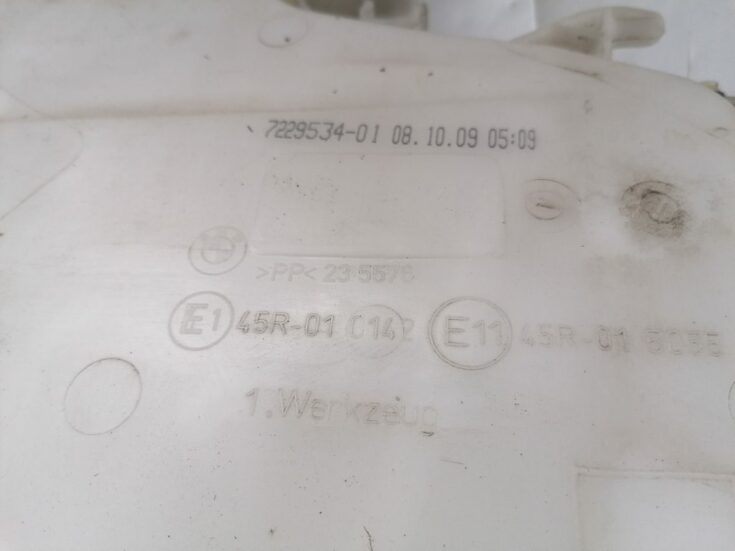 Mazgātāja šķidruma tvertne priekš BMW 1 E87 2009 WHITE