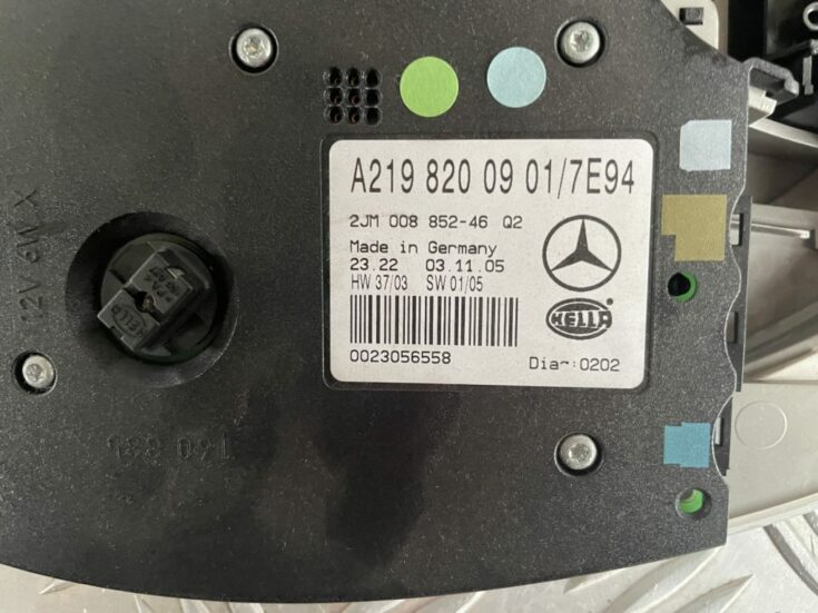 Salona apgaismojuma panelis priekš MERCEDES BENZ CLS 320 2005