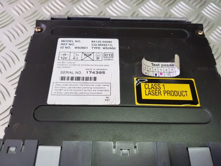 CD/DVD/Navigācijas bloks priekš TOYOTA AVENSIS 2004