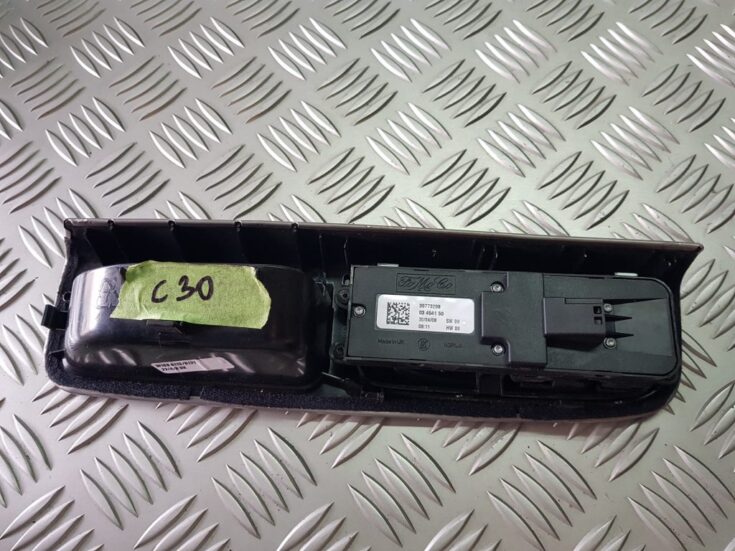 Šofera durvju slēdža pogas priekš VOLVO C30 2008 BLACK