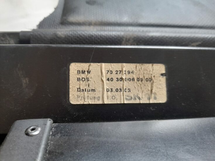 Bagāžnieka žalūzija priekš BMW 320D E46 2004 TOURING