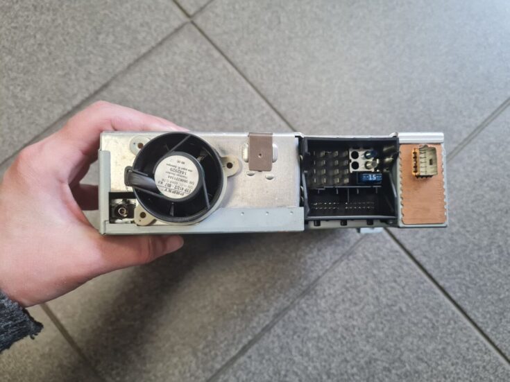 CD/DVD/Navigācijas bloks priekš BMW 520D E60 2006 ENG.