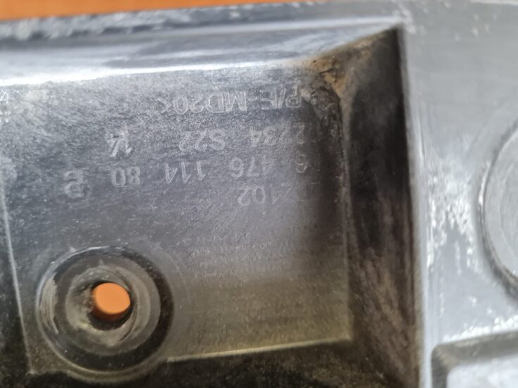 Aizmugurējā spārna un bufera stiprinājums priekš CITROEN C4 2006