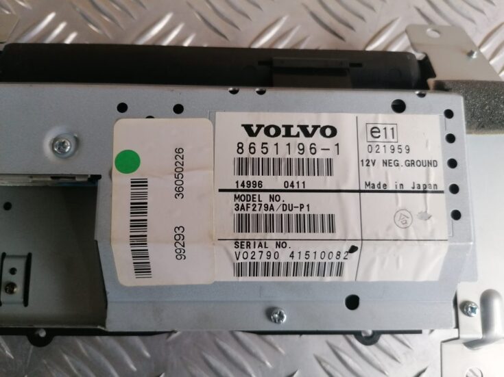 Displejs priekš VOLVO C30 2008 TURQUOISE