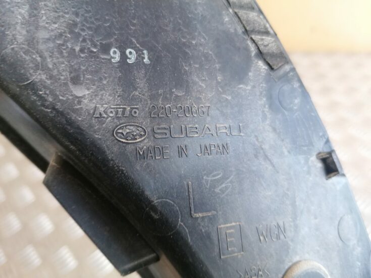 Aizmugures luktura stiprinājums priekš SUBARU LEGACY 2009
