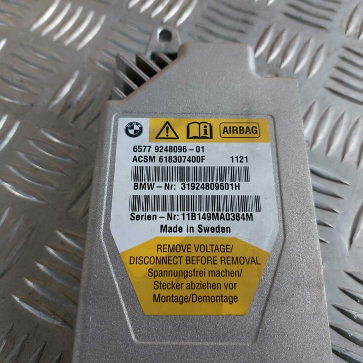 Drošības spilvena vadības bloks priekš BMW 520D F11 2011 TOURING